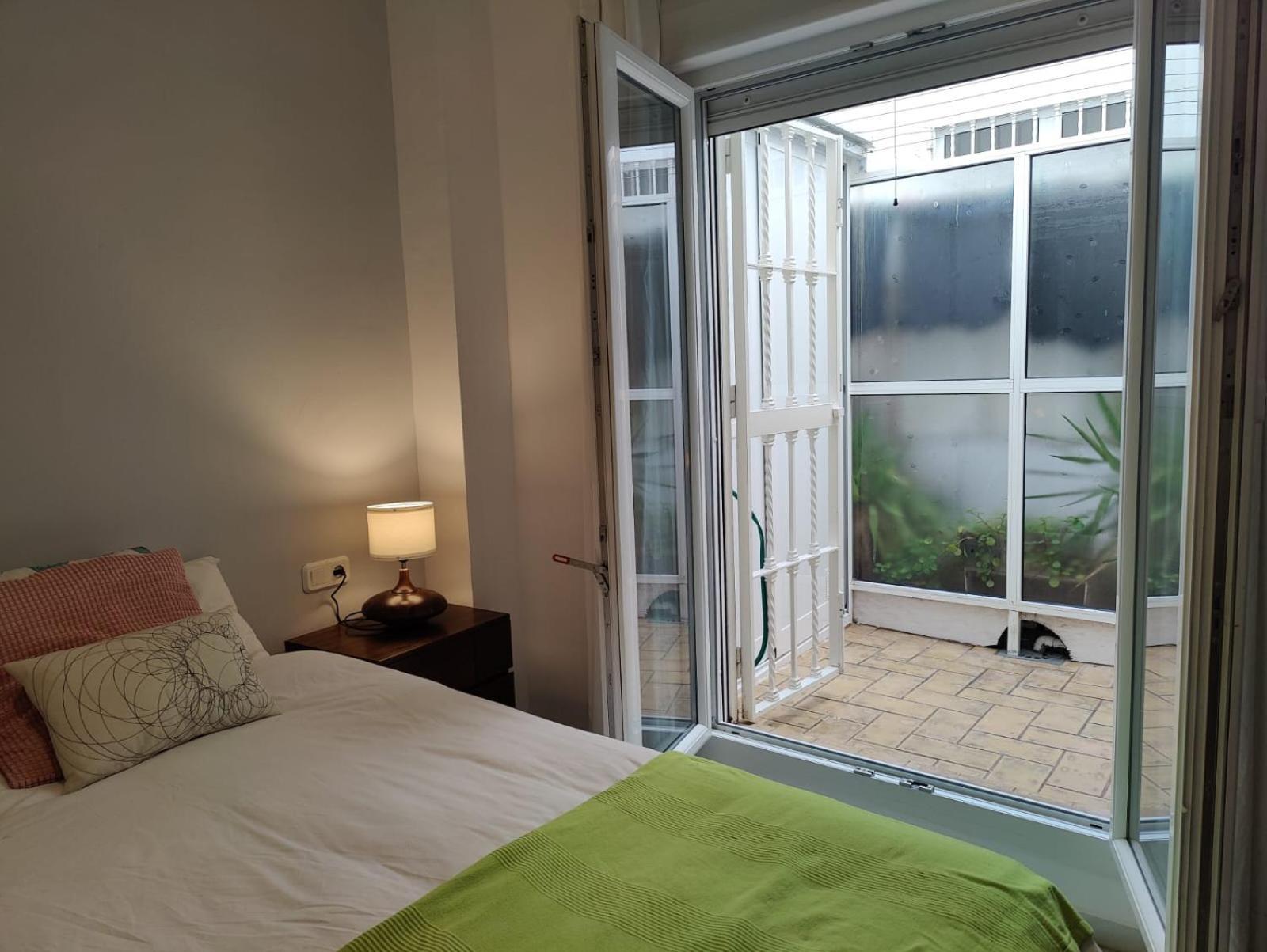 Luminoso Apartamento Exterior Con Balcon Y Patio En Centro Historico Feria-Alameda セビリア エクステリア 写真